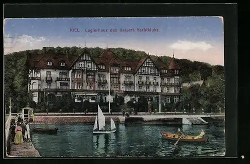AK Kiel, Logierhaus des Kaiserl. Yachtclubs