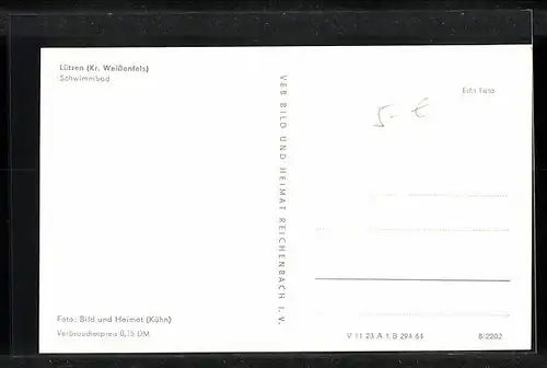AK Lützen /Weissenfels, Schwimmbad mit Sprungbrettern