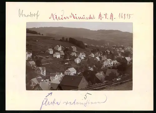 Fotografie Brück & Sohn Meissen, Ansicht Nieder Einsiedel, Ortsansicht mit Cafe - Restaurant