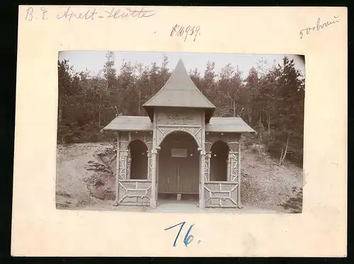 Fotografie Brück & Sohn Meissen, Ansicht Bad Elster, Apelt-Hütte