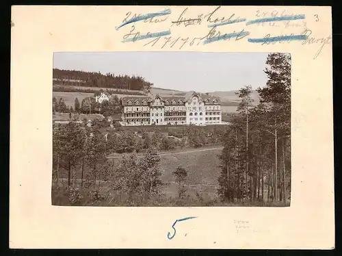 Fotografie Brück & Sohn Meissen, Ansicht Mühlhausen i. Vogtland, Genesungsheim Ortskrankenkasse Plauen i. V.