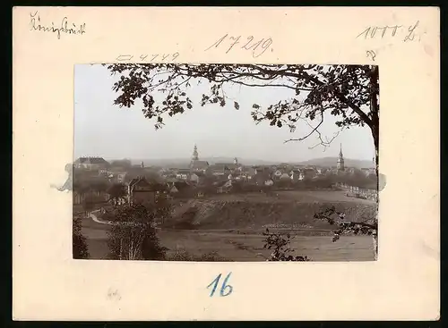 Fotografie Brück & Sohn Meissen, Ansicht Königsbrück, Blick vom Scheiligen Berge