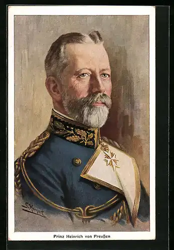 AK Prinz Heinrich von Preussen in Uniform
