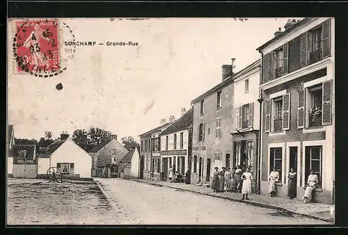 AK Sonchamp, Grande Rue
