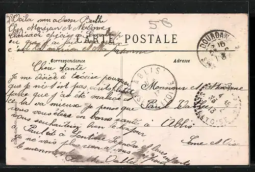 AK Sonchamp, Grande Rue