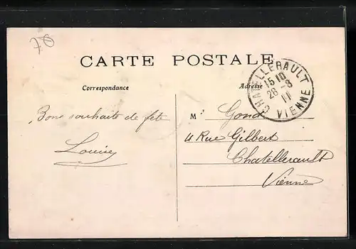 AK Les Mureaux, La Grande Rue