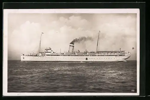 AK Passagierschiff Kaiser auf hocher See