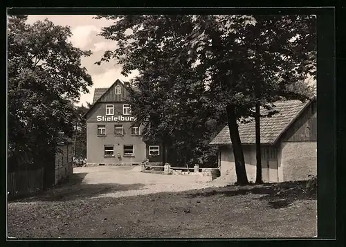 AK Stiefelburg, Berggaststätte und Pensionshaus Joh. Hornung