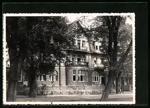 AK Bad Berka b. Weimar, Hotel und Pension Wettiner Hof