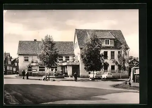 AK Hinternah /Thür. Wald, Rat der Gemeinde und Kaffee Leda