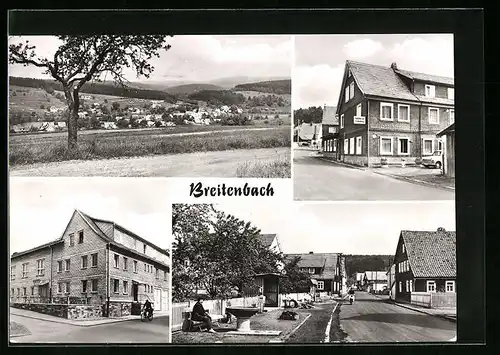 AK Breitenbach, Gaststätte zur Erholung, HO-Gaststätte Adlersberg, Hauptstrasse