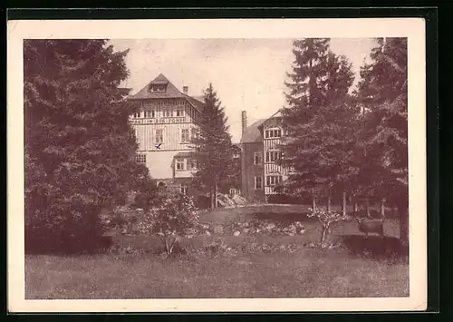 AK Oberhof /Thür., Haus in der Sonne, Änne Frank