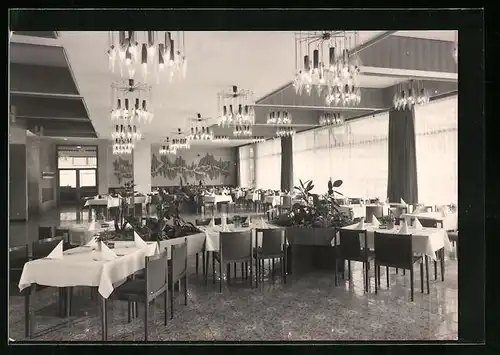 AK Oberhof i. Thür., Interhotel Panorama mit Restaurant