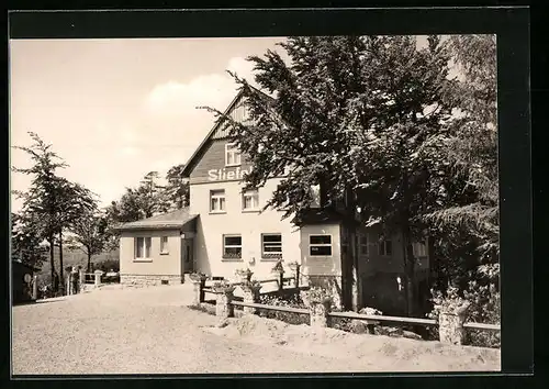 AK Stiefelburg, Berggaststätte und Pensionshaus Joh. Hornung