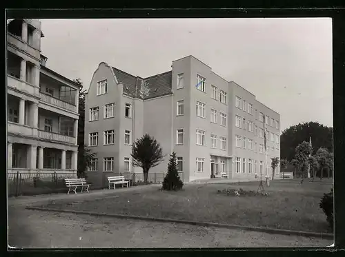 AK Sellin /Rügen, Heim Aufbau