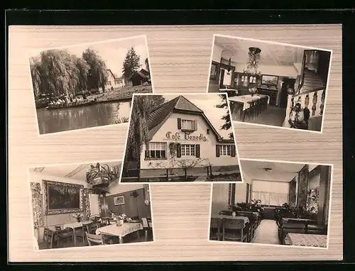 AK Lehde /Spreewald, Cafe Venedig