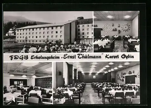 AK Oybin, FDGB-Erholungsheim Ernst Thälmann