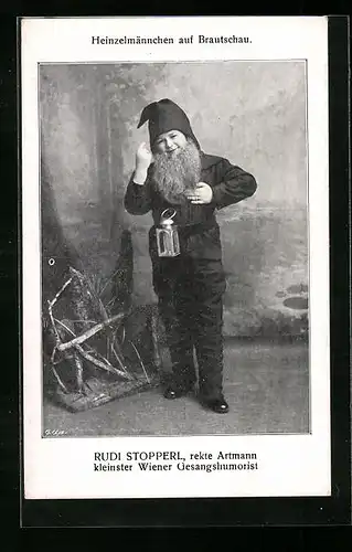 AK Rudi Stopperl, Kleinster Wiener Gesangshumorist