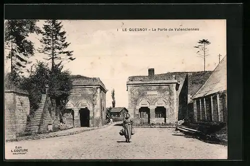 AK Le Quesnoy, La Porte de Valenciennes