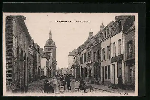 AK Le Quesnoy, Rue Fauroeulx