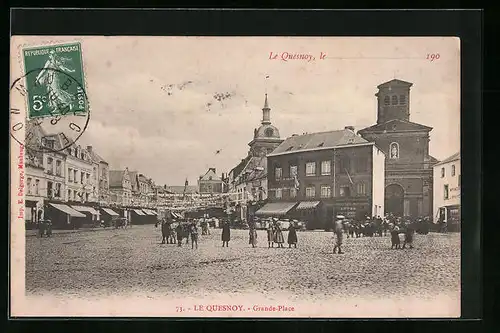 AK Le Quesnoy, Grande-Place