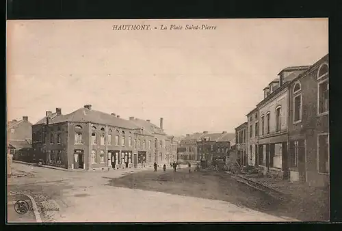 AK Hautmont, La Place Siant-Pierre