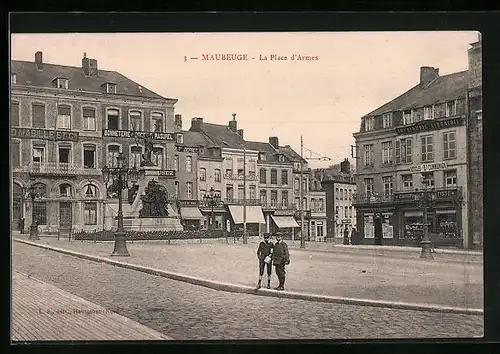 AK Maubeuge, La Place d`Armes