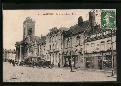 AK Maubeuge, La Place Mabuse