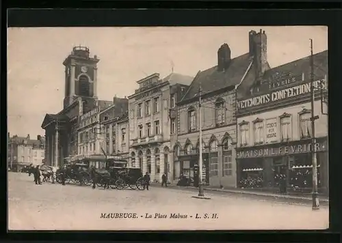 AK Maubeuge, La Place Mabuse