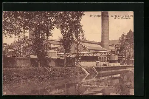 AK Jeumont, Les Bords de la Sambre et la Centrale