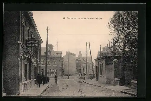 AK Jeumont, Abords de la Gare