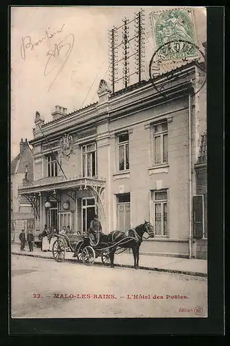 AK Malo-les-Bains, L`Hôtel des Postes