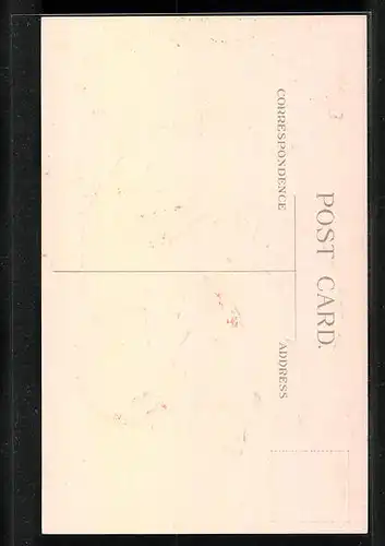 Präge-AK Truthahnpaar am Waldrand, Thanksgiving