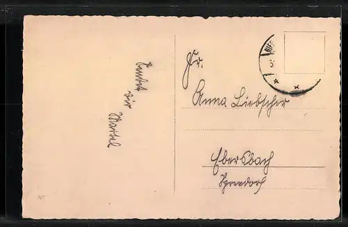 AK Schornsteinfeger auf Ski im Schnee