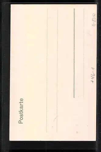 AK Halle, Marienkirche und Roter Turm, Strassenbahn