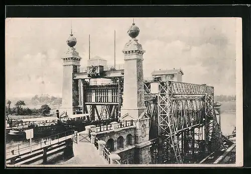 AK Henrichenburg, Ansicht des Schiffshebewerks