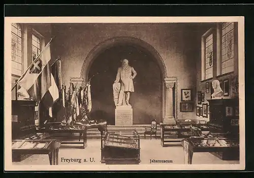 AK Freyburg a. U., Jahnmuseum, Innenansicht