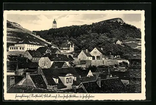 AK Freyburg a.U., Blick nach Jahnstätten und Jahnheim