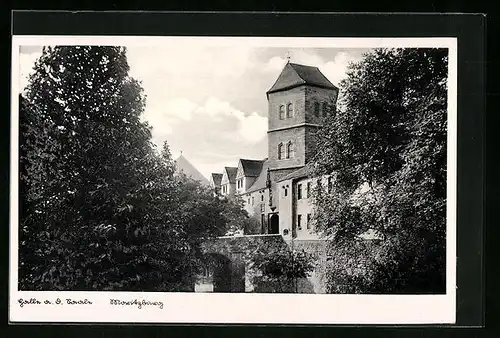 AK Halle a.d. Saale, Blick auf die Moritzburg