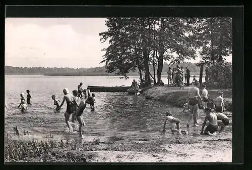 AK Köthen /Mark, Badestelle Köthenersee