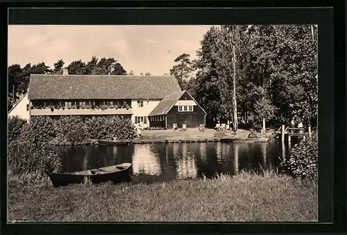 AK Dolgenbrodt, Blick auf das FDGB Erholungsheim
