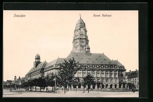AK Dresden, Neues Rathaus
