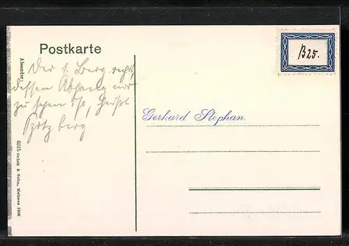 AK Bärenfels i. sächs. Erzg., Teilansicht