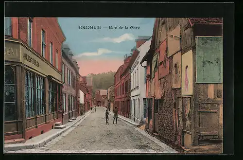 AK Broglie, Rue de la Gare