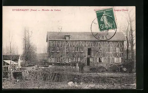 AK Etrépagny, Moulin de Valtot