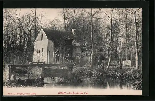 AK Gasny, Le Moulin des Pres
