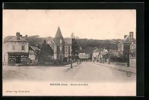 AK Brionne, Avenue de la Gare