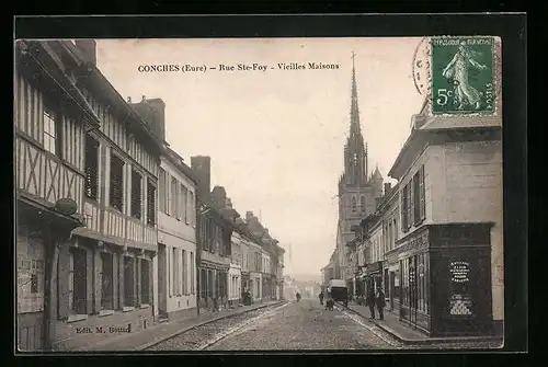 AK Conches, Rue Ste-Foy, Vieilles Maisons