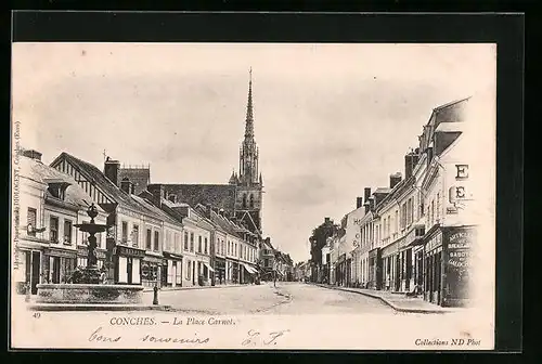 AK Conches, La Place Carnot