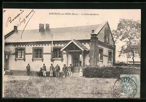 AK Breteuil-sur-Iton, La Salle des Bains